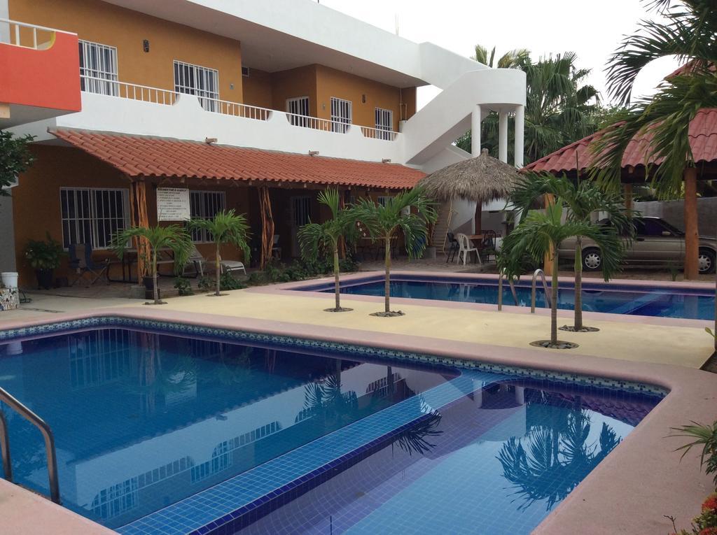 Bungalows Casa Grande Aparthotel San Patricio Melaque Eksteriør bilde